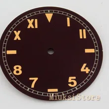 Corgeut стерильные 38,9 мм кофе циферблат fit parnis мужские часы и приблизительный срок поставки: 6497 6498 Чайка st36 мужские часы