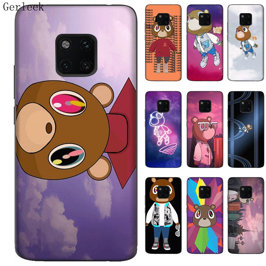 Silicone TPU Phone Case For Huawei Nova 2i 3 3i Mate 10 20 Pro Lite Y6 Y5 Prime 2017 2018 Kanye West Graduation Bear | Мобильные
