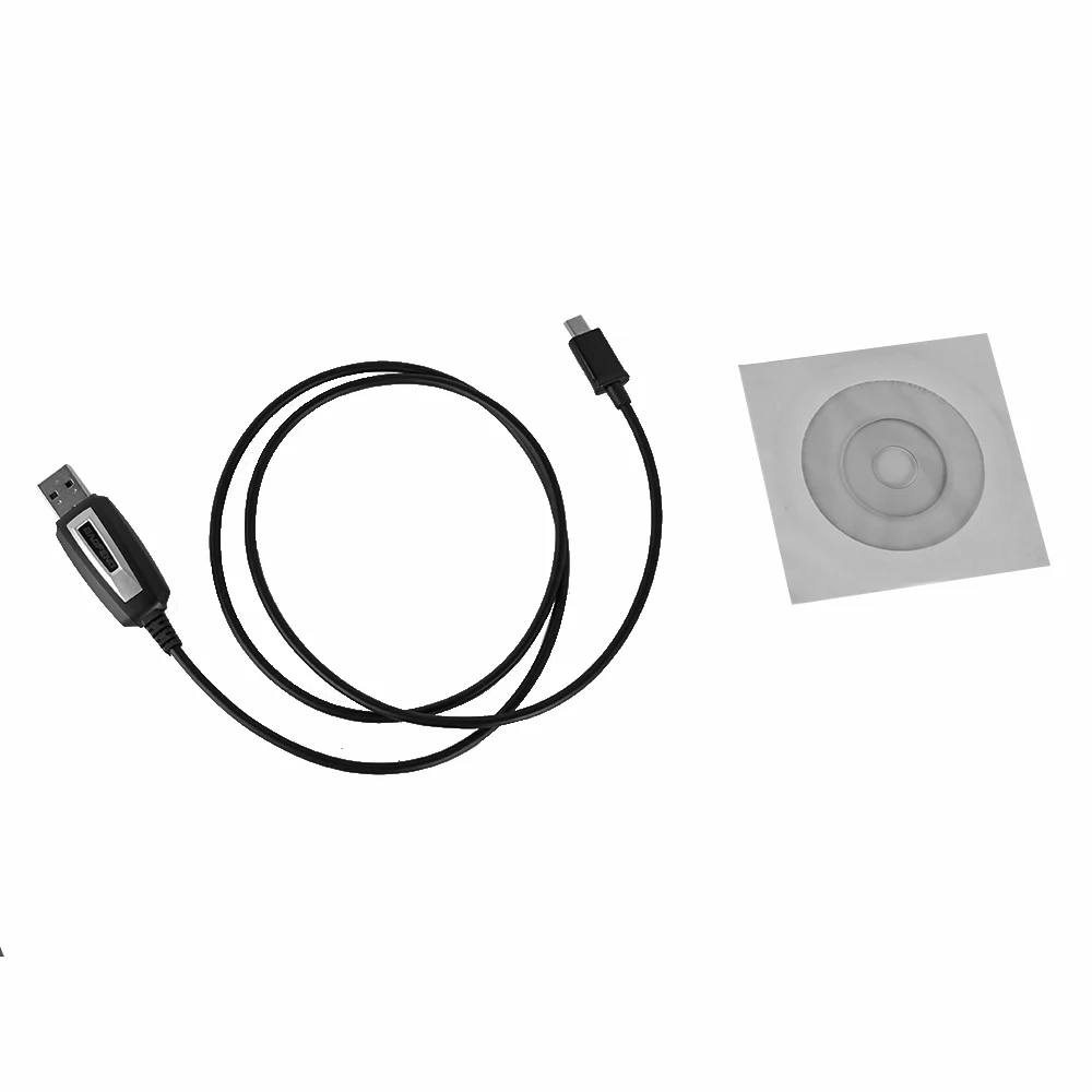 Original BAOFENG accessories USB Programming Cable For BAOFENG BF-T1 bf t1 mini radio walkie talkie with CD firmware parts