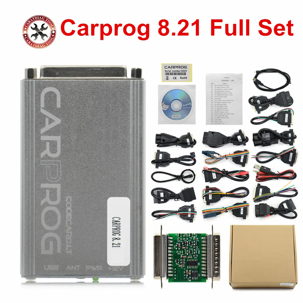 Инструмент для ремонта автомобиля CARPROG Full V10.05/V10.93 программатор prog V8.21 все