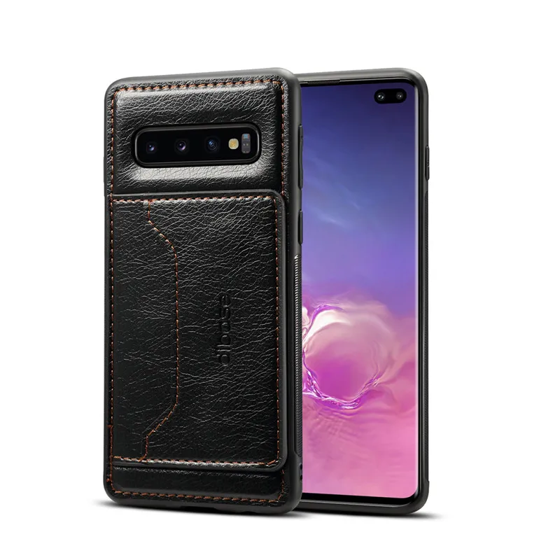 Магнитный кожаный чехол для samsung Galaxy S10 плюс S9 S8 S10E M10 A8 A9 A6 A7 Примечание 10 10+ 9 8 чехол-бумажник для телефона с отделениями для карточек