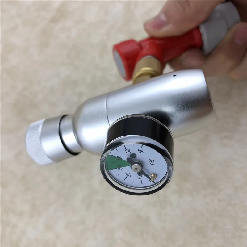 Premium  Portable CO2 Keg Charger CO2 Regulator 0-60psi for Beer Brewing Keg (12)