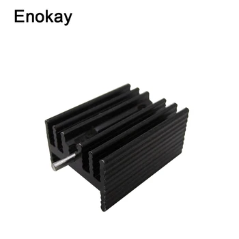

Enokay 2Pcs Aluminium TO220 Heatsink TO-220 Heat Sink Transistor Radiator TO 220 Cooler Cooling 7805 21*15*11MM