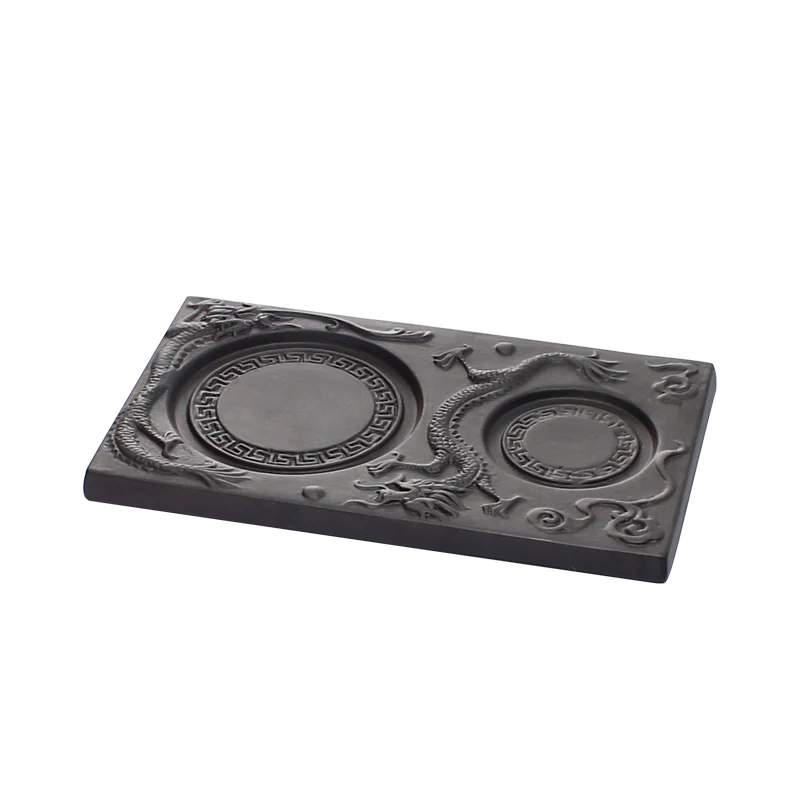 

Yixing original mine purple sand purple clay pot mat Shuanglong dragon pot antique chassis pot base