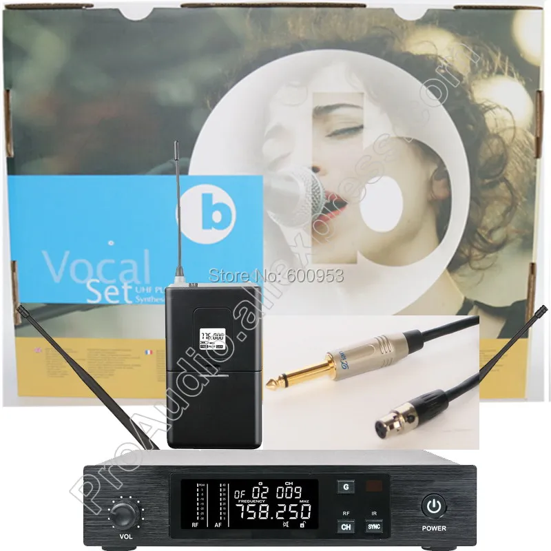 MICWL UHF Wireless Guitar Microphone QLX System