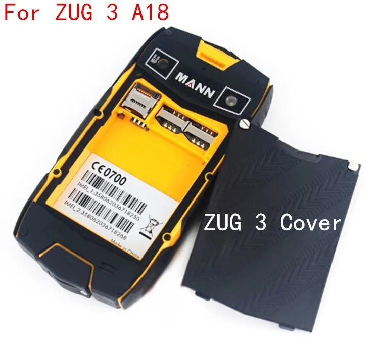 Брендовый чехол-накладка на батарею MANN ZUG3, чехол-накладка на заднюю панель для Манна ZUG 3 A18, IP68, водонепроницаемый, открытый, противоударный, для смартфона