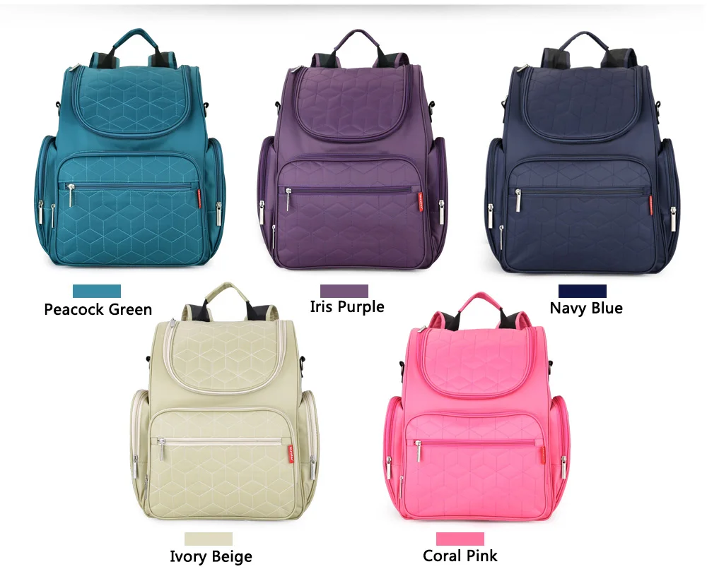 UK Baby Diaper Mummy Backpack Nappy Mommy Changing Bag Travel Rucksack