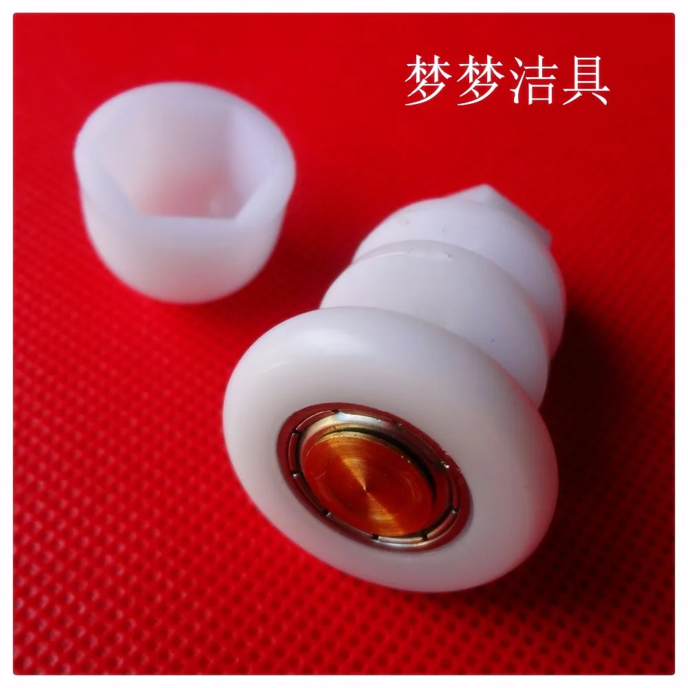

8Pcs Shower Door Rollers Runners Wheels Pulleys Sliders 25/26/27mm Diameter