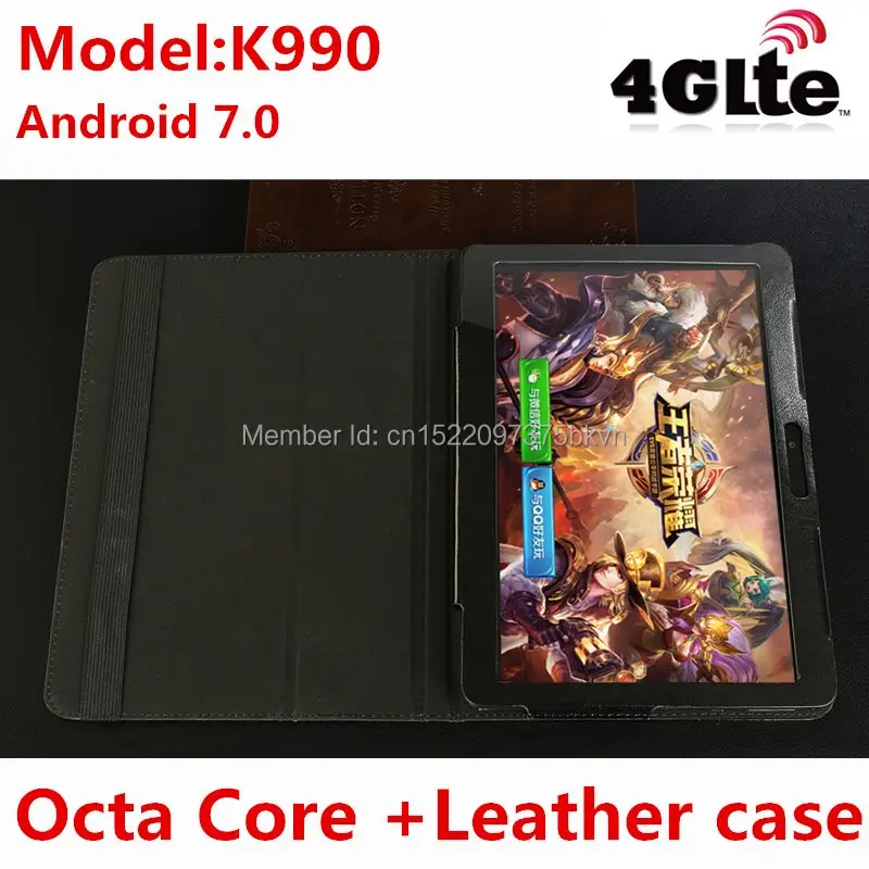 Бесплатная доставка Octa Core 10.1 дюймов таблетки MTK8752 android-планшет 4 ГБ ОЗУ 128 ГБ ROM Dual SIM Bluetooth GPS android 7.0 10 Tablet PC