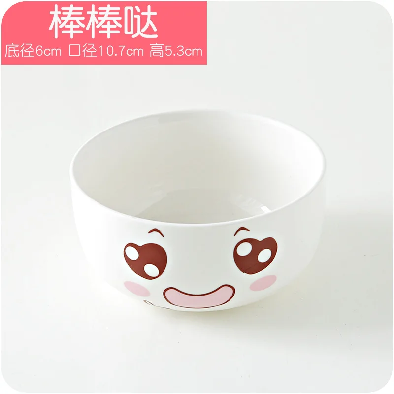 Strong Well Hot Sale Cheap AJISEN Ramen Bowl Korean Japanese Restaurant Use Ceramic Melamine Better Than Procelain Soup Bowl - Цвет: BANGBANGDA