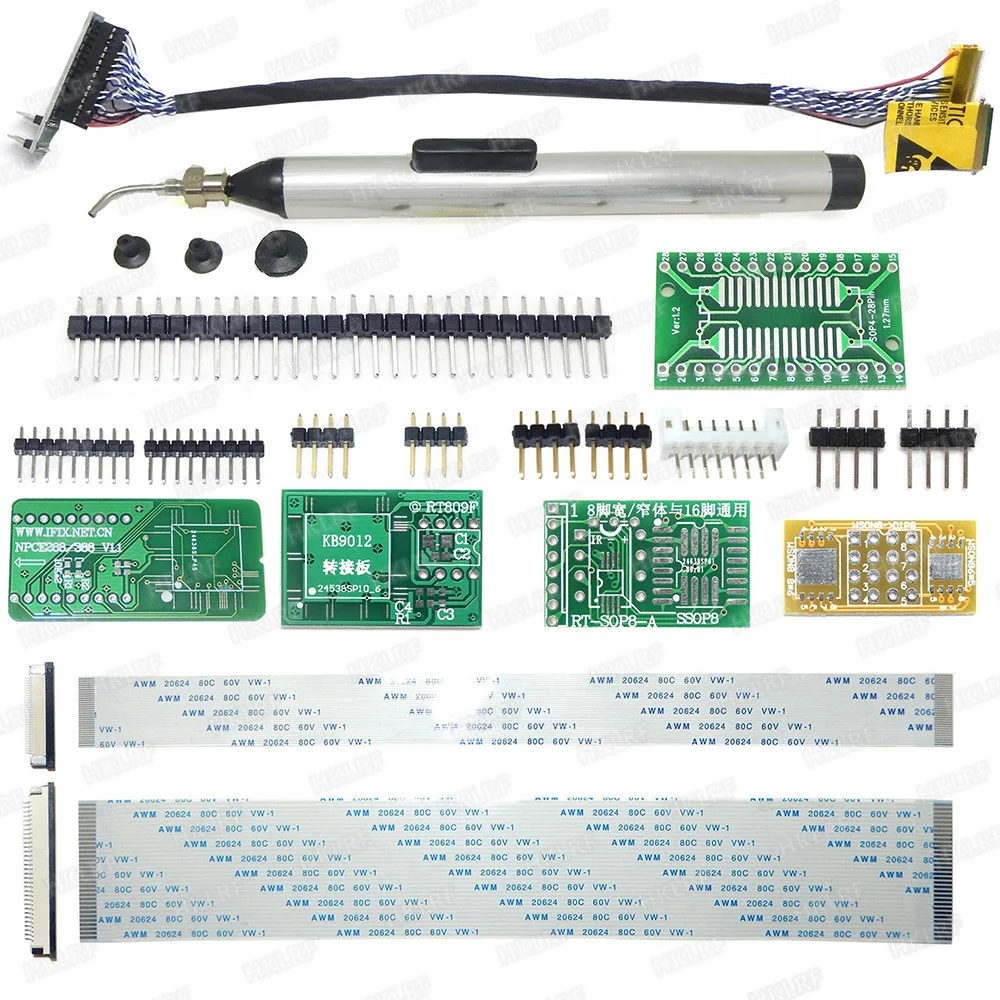 RT809H+ 40 Iterms лучшее качество EMMC-программирование NAND Flash SPI Flash. EEPROM ISP ответ один кабель адаптер Tsop48 TSOP56 EDID