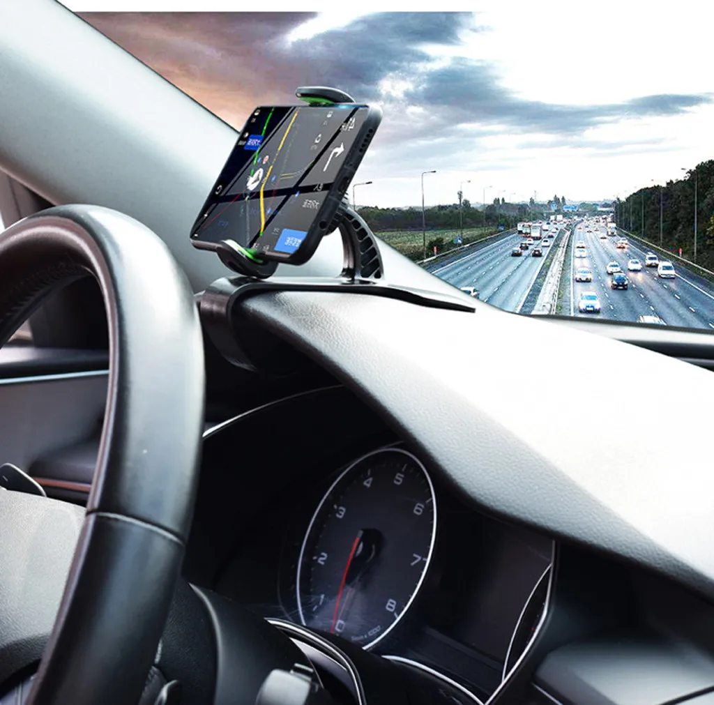 Автомобильный держатель для телефона Подставка для приборной панели Автомобильный мобильный телефон держатель GPS Дисплей Кронштейн для iphone Xiaomi samsung huawei 3,0