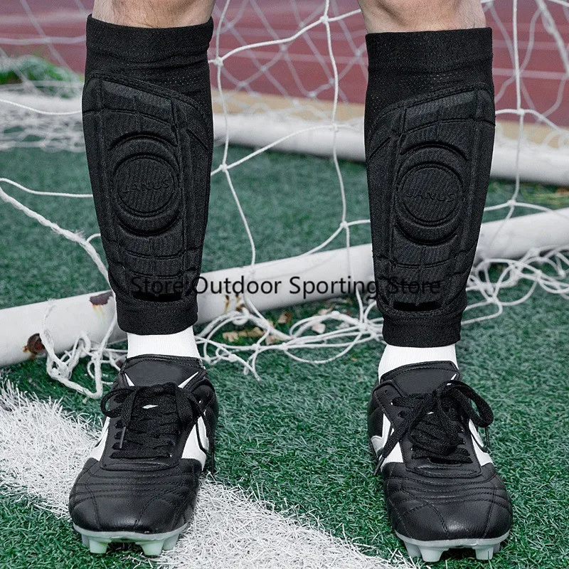 Billig Sport Fußball Shin Guards Fußball Kalb Kompression Socken EVA Basketball Bein Sleeve Kalb Unterstützung Protector Radfahren Beine Wärmer