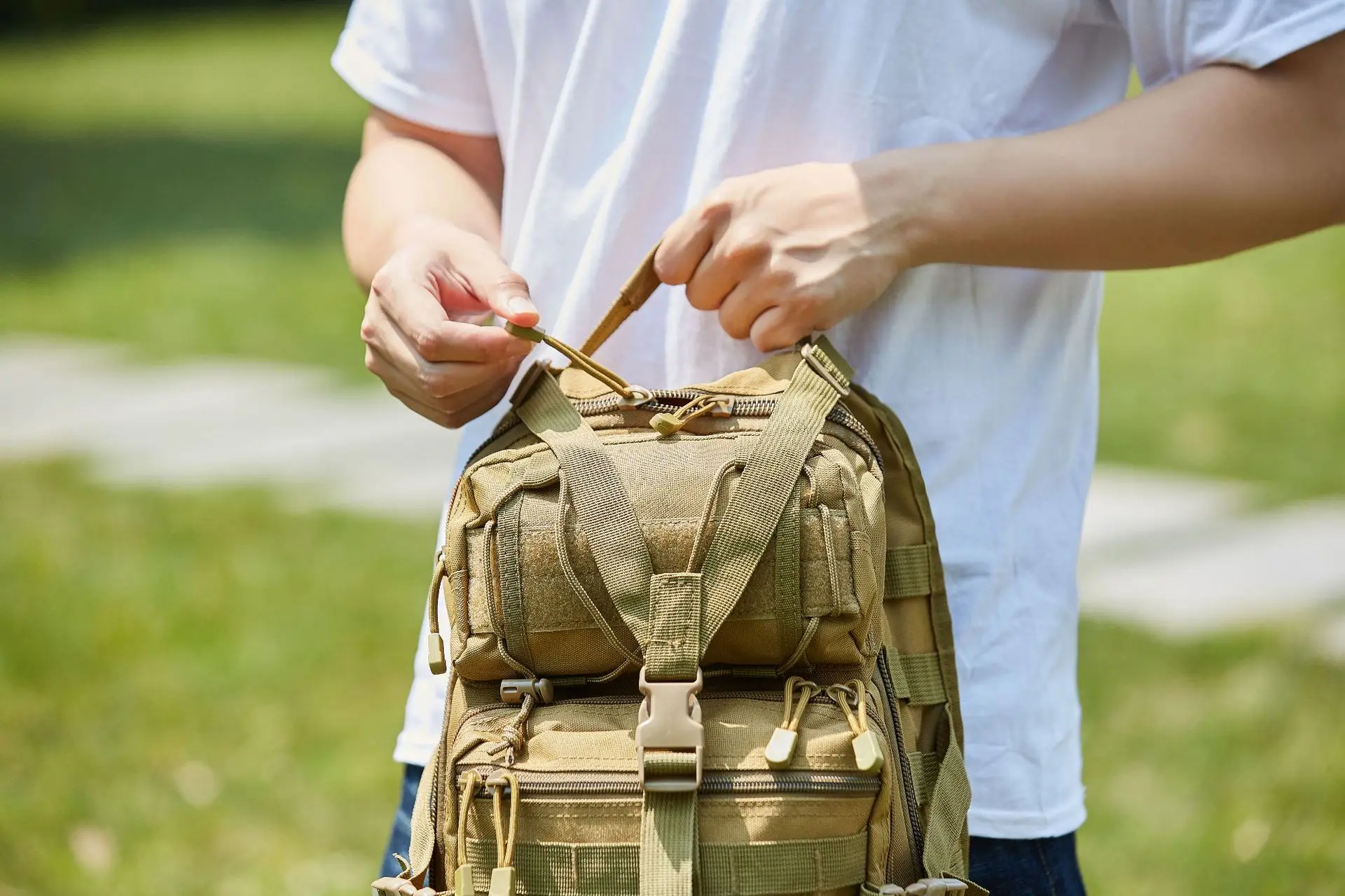 Большая Военная тактическая сумка на плечо, армейский водонепроницаемый рюкзак-слинг, сумка на грудь, сумка для охоты, большая сумка