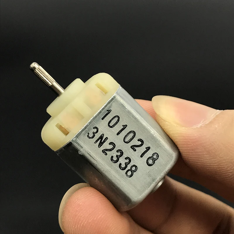 Микро двигатель JOHNSON 130 3N2338 6 В ~ 12 задний выходной вал обратная ось мини карбоновый