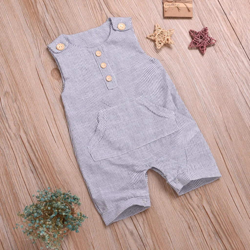 Infant Newborn Baby Boy Kids Girls StripedI Jumpsuit Rompers Outfits Clothes Infant Newborn Baby Boy Kids Girls StripedI Jumpsuit Rompers Outfits Clothes