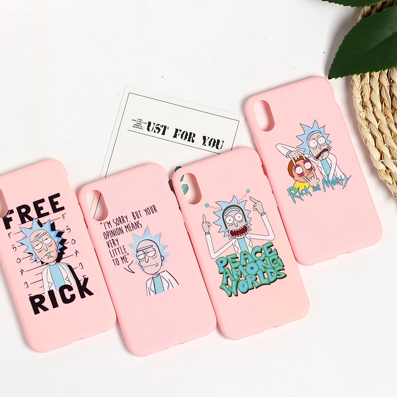 Rick y Morty divertido cómic Meme palabras divertidas para iPhone 8 8 Plus X 7 7 Plus XR Xs funda mate de silicona TPU suave Max Rick y Morty divertido cómic Meme palabras divertidas para iPhone 8 8 Plus X 7 7 Plus XR Xs funda mate de silicona TPU suave Max