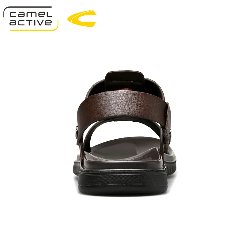 Camel Active/Новинка года; высококачественные летние мужские сандалии из натуральной кожи; мягкая удобная мужская обувь без спилка; модная мужская повседневная обувь