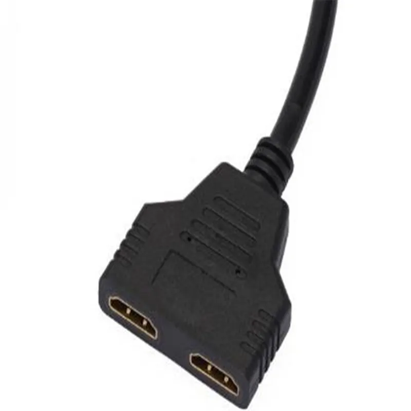 HDMI один сантиметр две матери 1 в 2 Выход мобильный компьютерный проектор цифровая