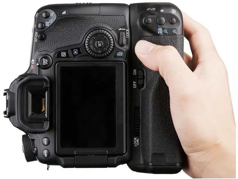 Pixel Vertax E14 для Canon EOS 70D 80D батарейный блок высокого качества+ 2 года гарантии