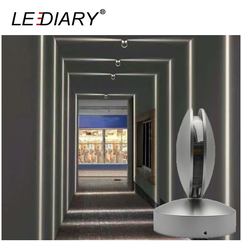 

Magical Waterproof LED Porch Lights 360 Degree Beam Angle Aluminum Body Surface Mounted Wall Lamp 85-265V IP54 Garden Lamp CREE