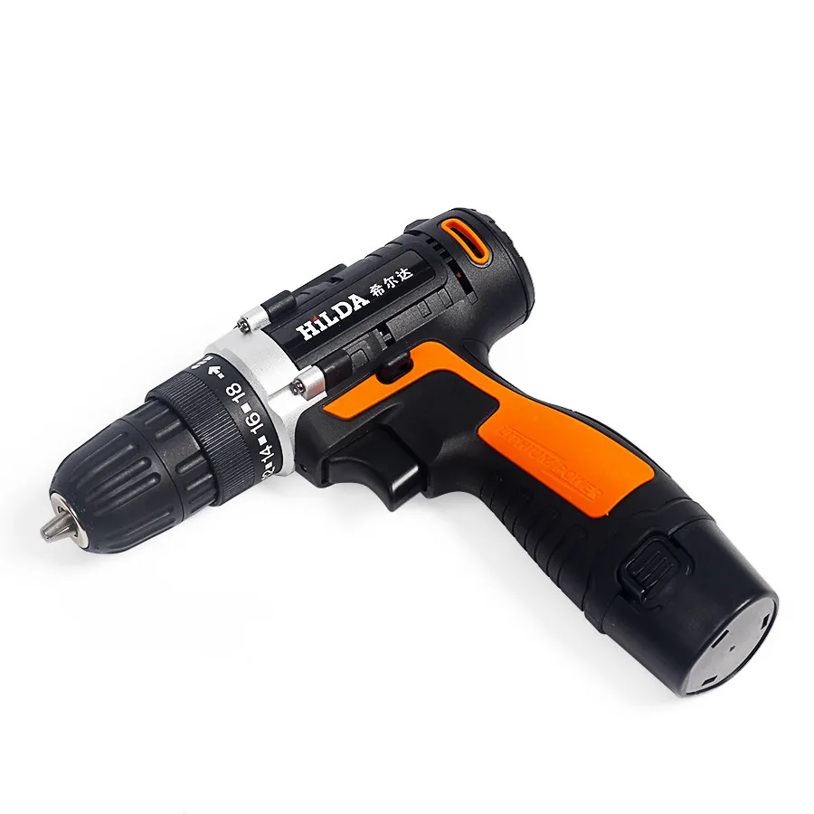 Electric Screwdriver Multi-function Cordless Electric Drill Power Tools for Woodworking With 1pcs Lithium Battery
