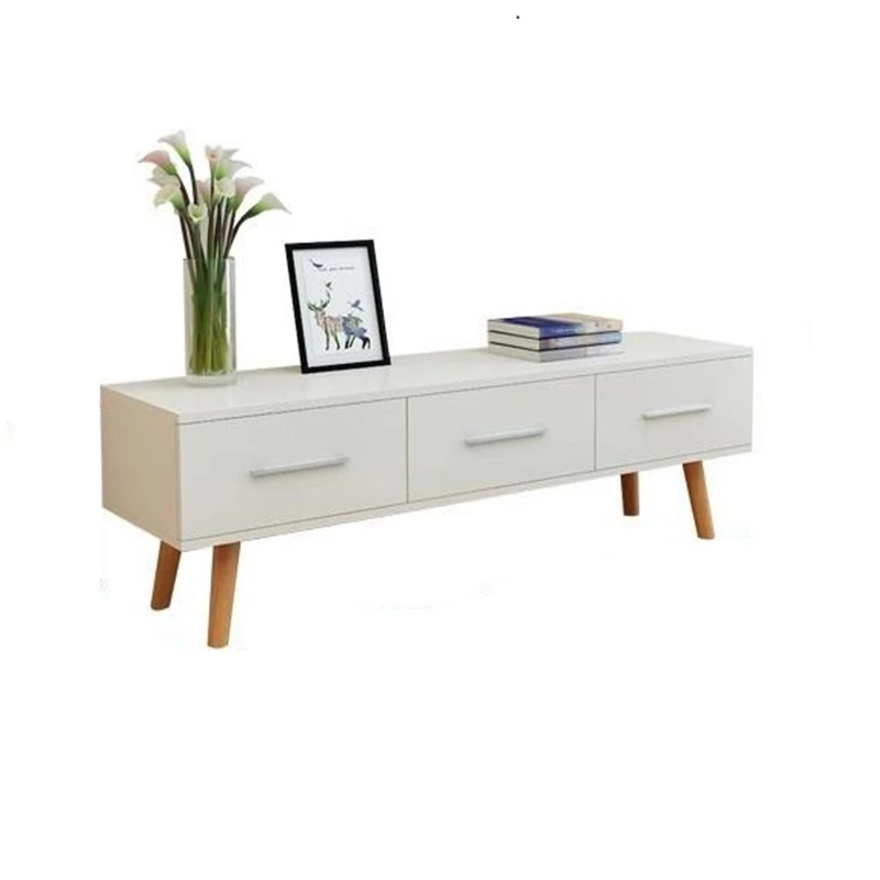 Flat Screen Kast De Pie Cabinet Soporte Unit Para Lift Standaard Nordic Wood Table Mueble Living Room Furniture Monitor Tv Stand huismerk kopen in de aanbieding