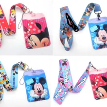 Высокое качество один Мультяшные шнурки шейный ремень ID карты мобильный телефон ремень USB держатель значок Веревка Брелок Подарки#675