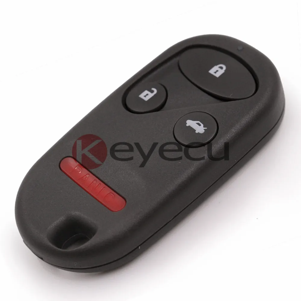 KEYECU New Keyless Entry Remote Car Key 3+1 Button Fob for Honda