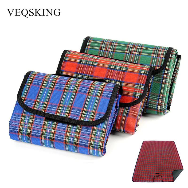 

Clearance! Outdoor Waterproof Camping Mat Foldable Picnic Blanket Beach Mat Baby Climb Plaid Blanket 150*200cm/150*180cm
