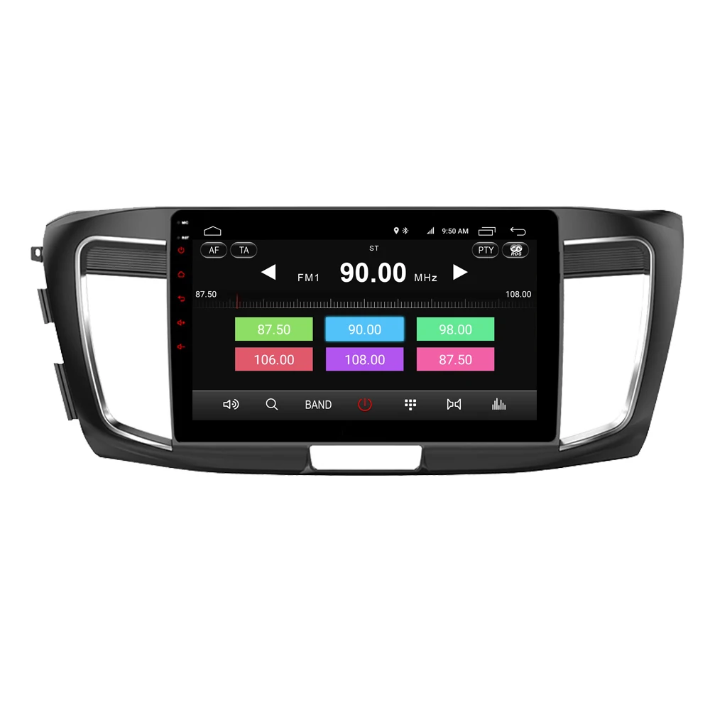 Excellent RoverOne Android 9.0 Car Multimedia System For Honda Accord 2014 2015 2016 Octa Core 4G+32G Radio GPS Navigation DSP Player 1