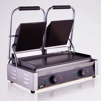 

Double plate platen grill grilled steak electric breakfast machine Panini machine double sandwich machine sandwich machine