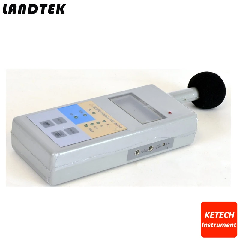 Портативный цифровой измеритель уровня звука Lantek SL5818