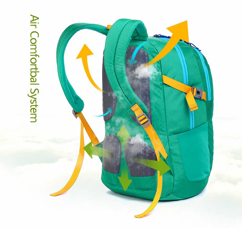 Naturehike 30L Открытый походный рюкзак водостойкий ультралегкий походный рюкзак для альпинизма сумка для велоспорта дышащий рюкзак