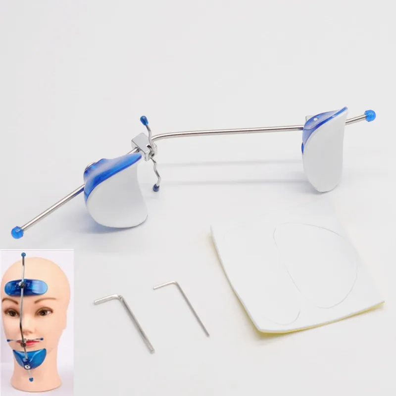 Dental Lab Orthodontic Face Mask Single Pole Head Cap Underbite Correction Headgear Front Traction