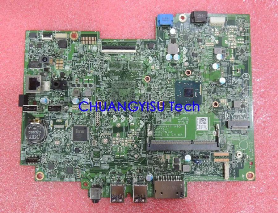 Free shipping CHUANGYISU for original INS 20 3052 AIO motherboard ,INTEL J3710 1.6G CPU, integrated,K69NT,14061-1,M6RVR