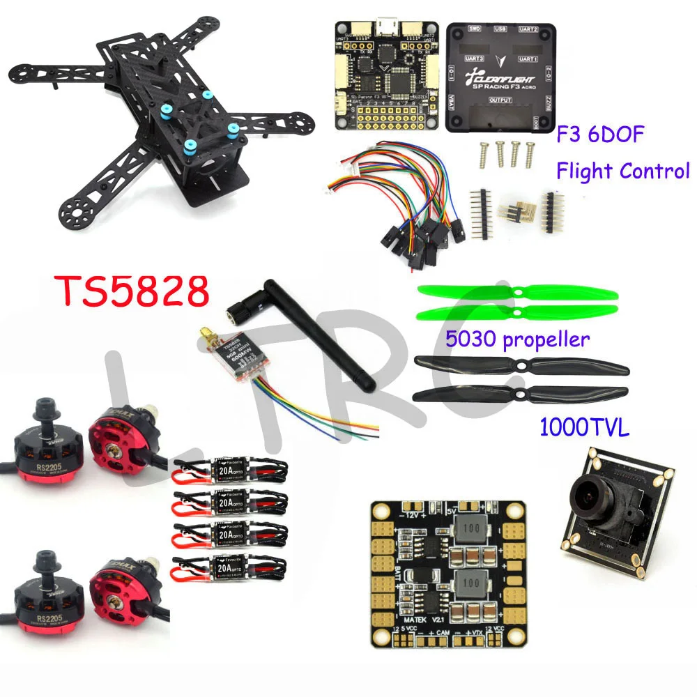 font b RC b font plane QAV 250 PRO Carbon Fiber Mini font b Quadcopter