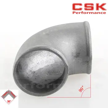 

Pipe Joiner 50mm 2" Cast Aluminum 90 Degree Elbow Pipe Turbo Intercooler pipe