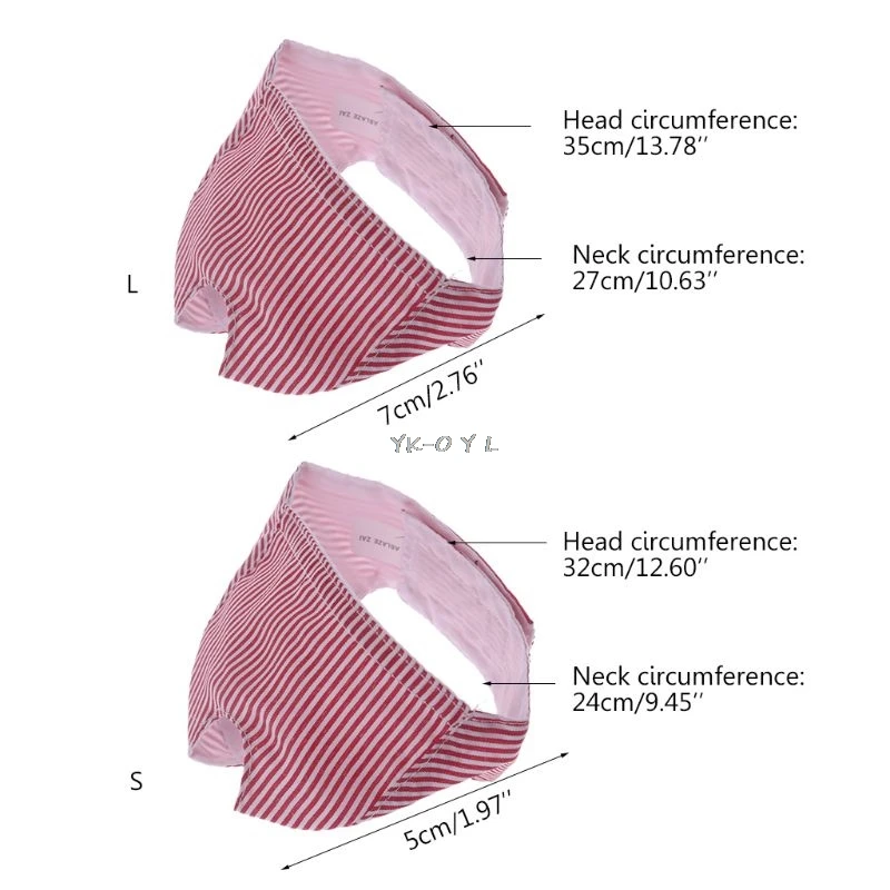 Adjustable Pet Cat Muzzle Anti Bite Kitten Bath Mouth Mask Cover Grooming Supplies