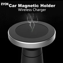 EYON 360 Car QI Wireless Charger Holder Magnetic Air Vent Mount Dock For SAMSUNG S8 Plus S6 S7 Edge+ Note 5 8 For iPhone X 8