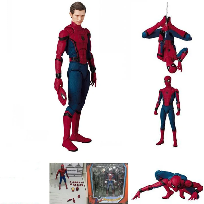 Mafex 047 человек паук Питер Паркер возвращение домой версия DC Лига Справедливости