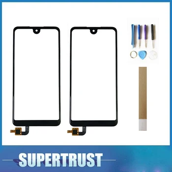 

For BQ Mobile BQ-6015L Universe BQ6015L BQ 6015L Touch Screen Sensor Digitizer Glass Replacement Part Black Color Tape&Tools