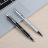 2PCS Ballpoint Pen Style Press Metal Material Ball Pens For School Office G2 Refill Black Blue Ink Writing 0.7mm Luxury Gift Pen 6