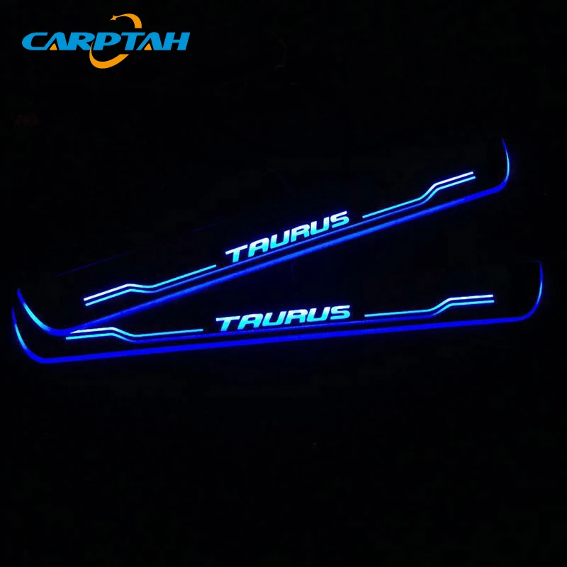 CARPTAH Trim Pedal Car Exterior Parts LED Door Sill Scuff