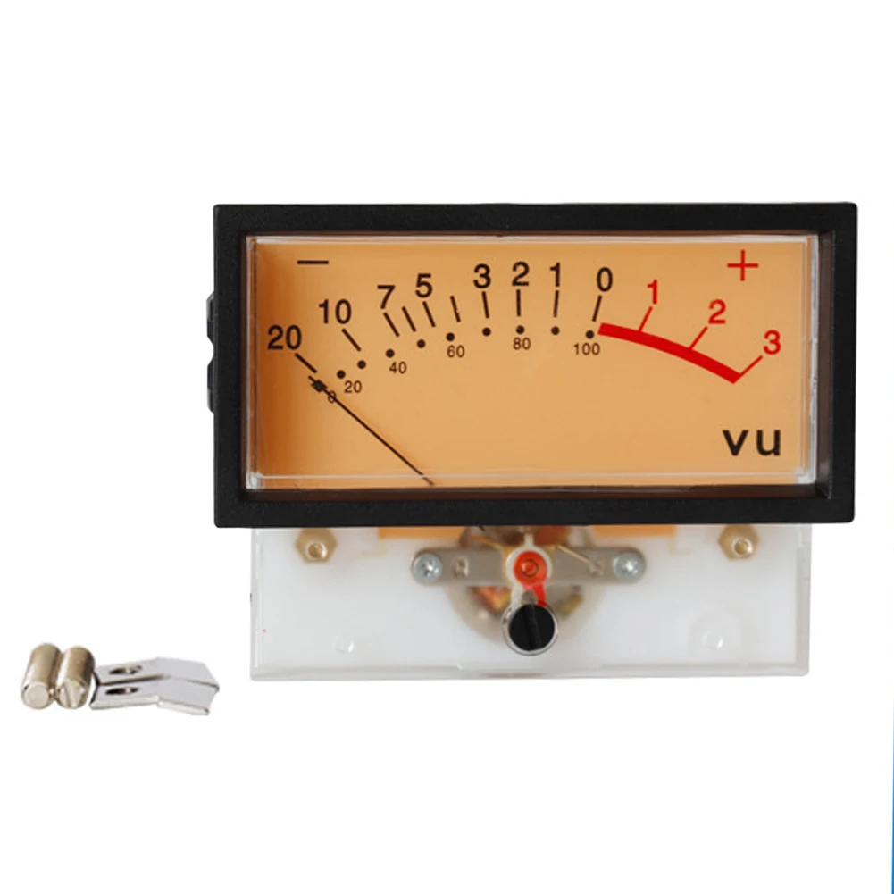 

Small With Frame Panel Backlight Power Discharge DB Level Tools VU Meter High Accurate Stable Audio Portable Mixer Indicator