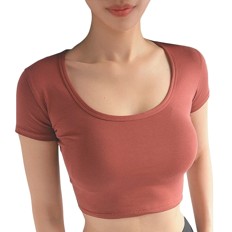 Women's Sleeveless Round Neck Super Soft Compression Cami Athletic Sport Running T Shirt | Спорт и развлечения