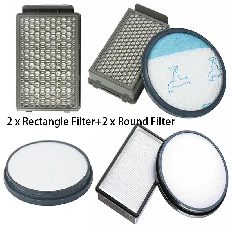 

New 4PCS/set Vacuum Cleaner Accessories Filter Kit For Rowenta RO3715 RO3795 RO3798 Vacuum Cleaning Tool Parts
