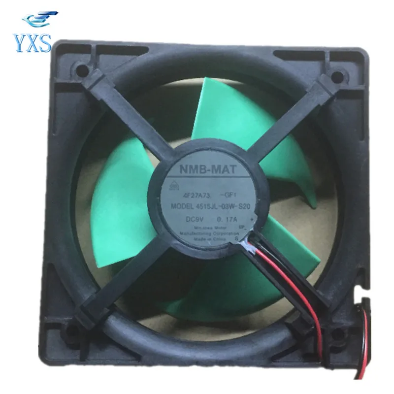 4515JL-03W-S20 DC 9V 0.17A 7015 70*70*15MM 7CM 2 Wires Refrigerator Freezer Cooling Fan | Электроника
