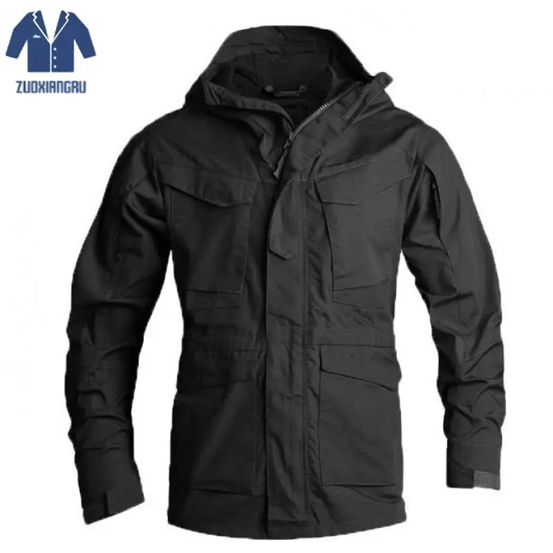 

Military Uniform US Army Tactical Airsoft Camouflage Combat-Proven Rapid Assault Long Sleeve Jacket Battle Strike