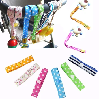 

1Pc Toy Band for Baby Stroller Cart Hanging Toy Polyester Bandage Baby Toy Multi Purpose Belt Color Random #25